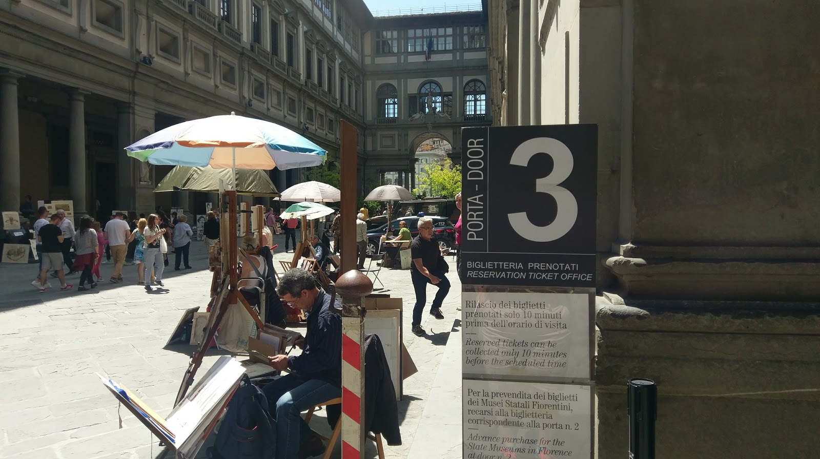 Italy day 18 – A farewell to Florence and a better guide to Uffizi tickets